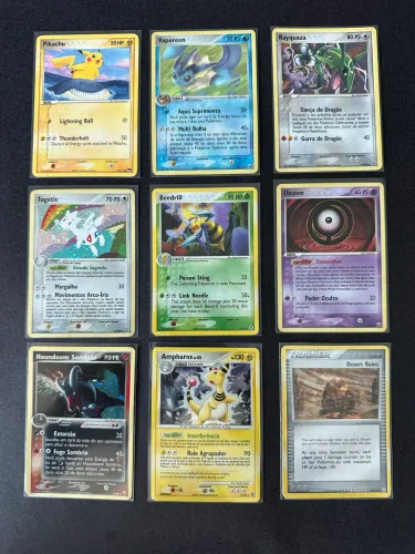 Coleção de cartas Pokémon