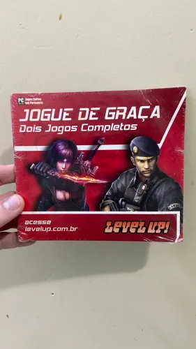 DVD ? 2 jogos da Level Up Lacrado