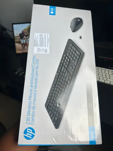 Teclado e mouse hp 230 wireless