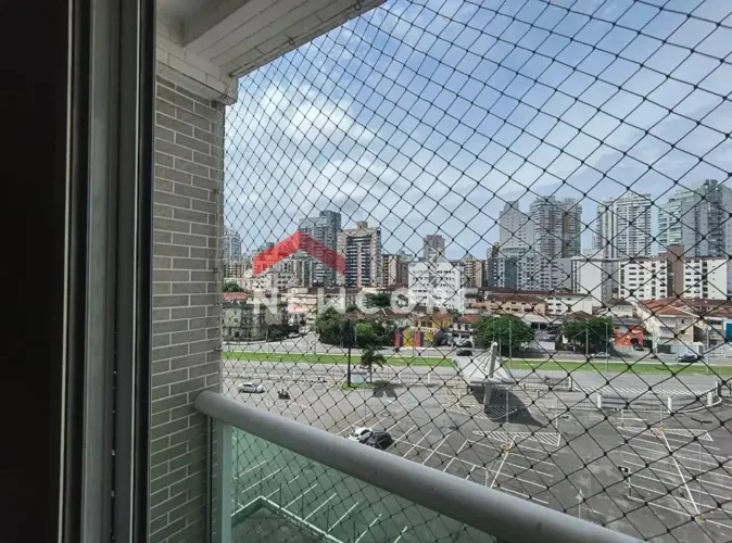 Apartamento em Rua Carlos Gomes - Campo Grande - Santos/SP