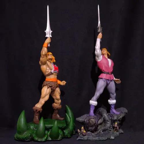 Estatua He-man motu master of the universe 1/10 fanart N/ iron studios sideshow kotobukiya