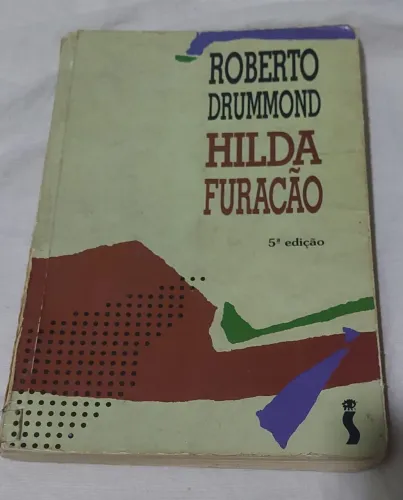 Livro Hilda Furacão autografado pelo escritor 5° edição ano 1992 editora raridade coleção