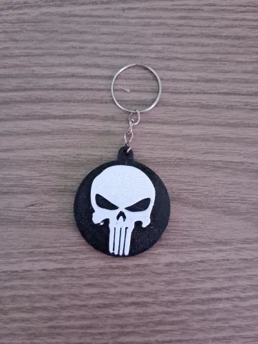 Chaveiro 3d Caveira do Justiceiro
