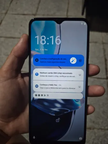 Moto e22 para retirada de peças. 
