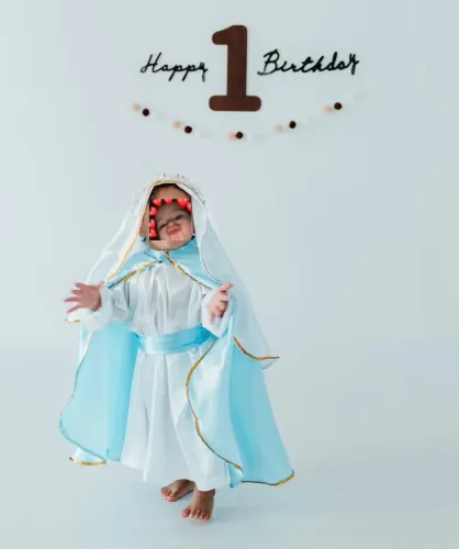 Fantasia nossa senhora das graças 1 ano