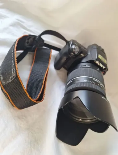 Câmera Sony SLT-A55V + Lente Sony 28-75mm f/2.8 SAM Full HD <br>28-75mm f/2.8 SAM Full HD