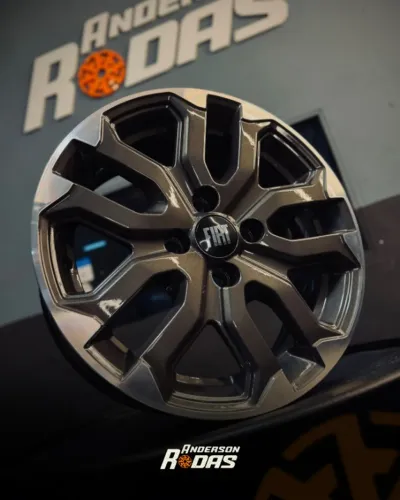 JOGO DE RODAS ARO 15 FIAT STRADA ULTRA S55 (4x100)