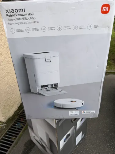 Aspirador robô vacuum xiaomi h50 127v - novo