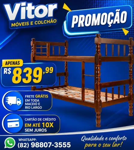 PROMOÇÃO DE BELICHE TORNIADA
