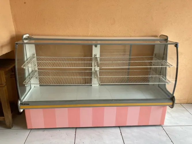 Balcão repositor temperado, polofrio