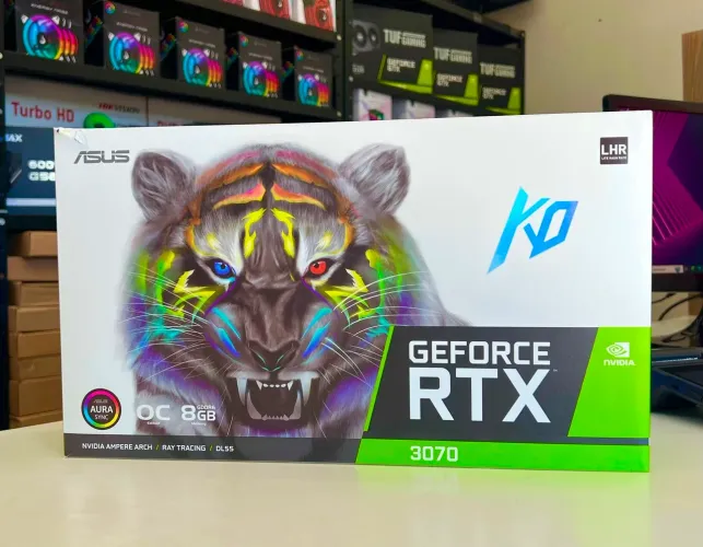 Placa de vídeo rtx 3070 k.o asus