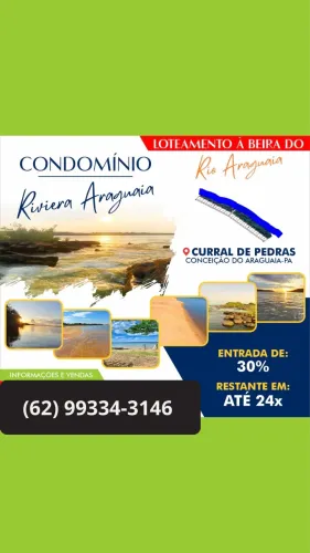 Loteamento beira do rio | Riviera araguaia-PA