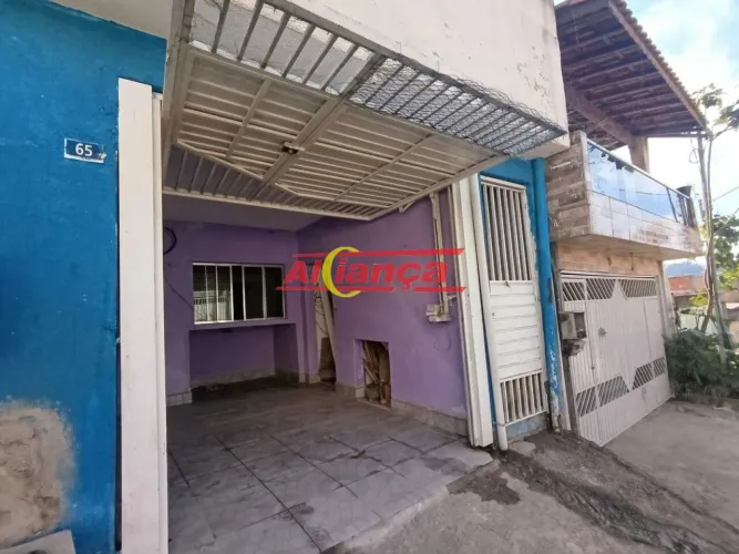 CASA PARA ALUGAR, 100m² , 2 QUARTOS, 1 VAGA DE GARAGEM - GUARULHOS