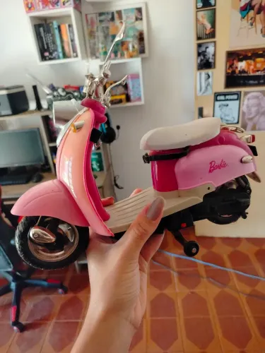 Moto Barbie brinquedo 
