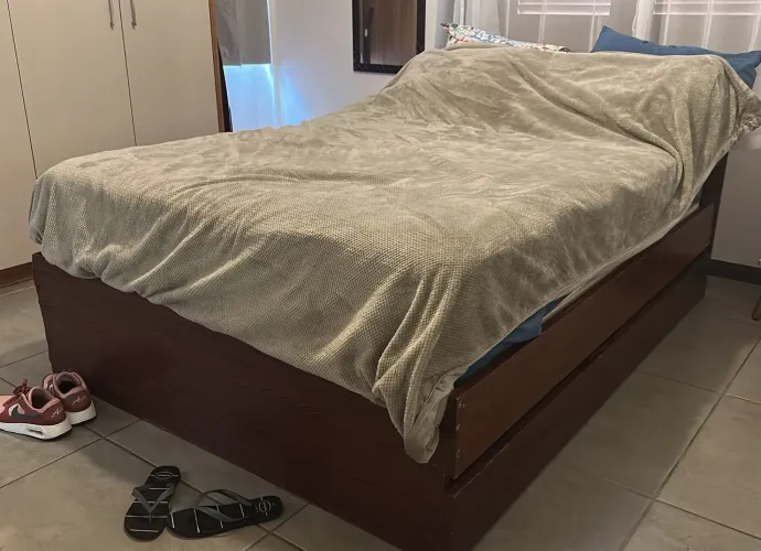 Cama e sofá