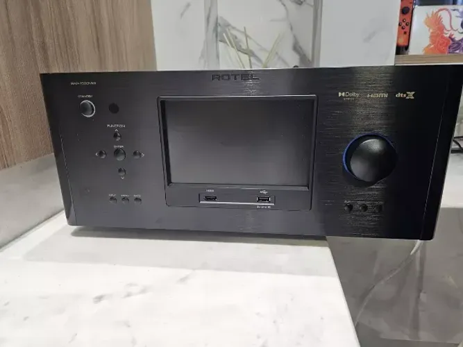 Receiver Rotel RAP 1580 MKII 4K Atmos 7 canais de 100W