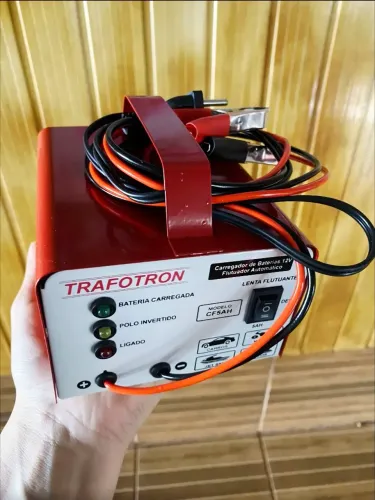 Carregador de Bateria 12V Até 300A Carro e Moto Carga Rápida Caminhão