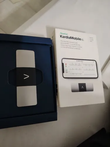 Eletrocardiograma kardiamobile 6l