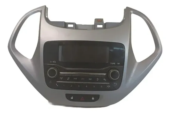 Radio Central Multimidia Moldura Ford Ka 2019 2020 Sem Botao