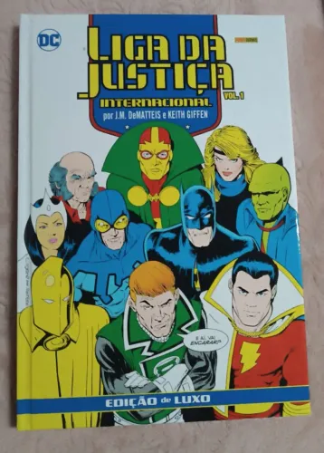 Hq Liga da justiça internacional vol 1 dc