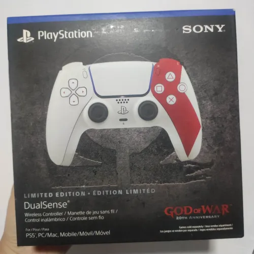 Controle dualsense good of war edição limitada 20 anos