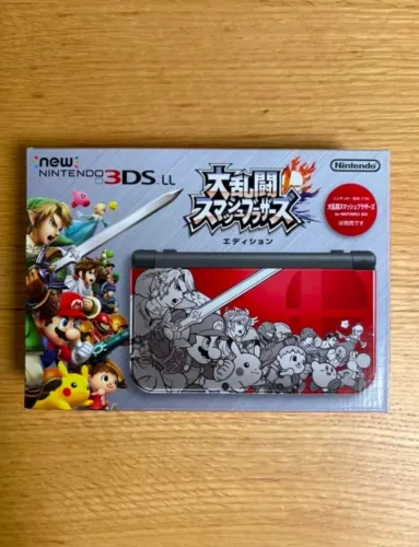 New 3DS XL Smash Bros Edition JP (encomenda)