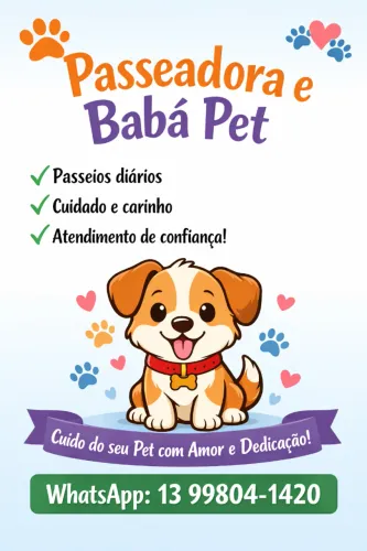 Passeadora e Babá Pet