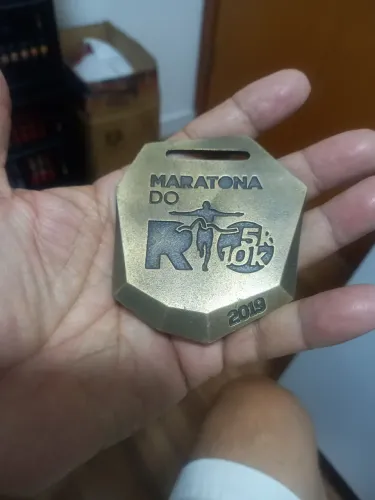 MEDALHA MARATONA DO RIO 2019