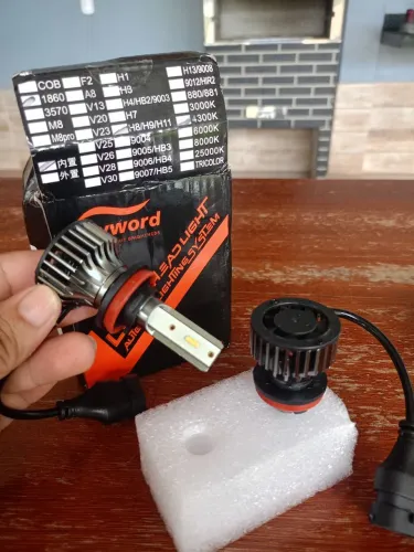 Lâmpada led automotivo