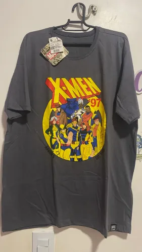 Camiseta x-men 97 cinza