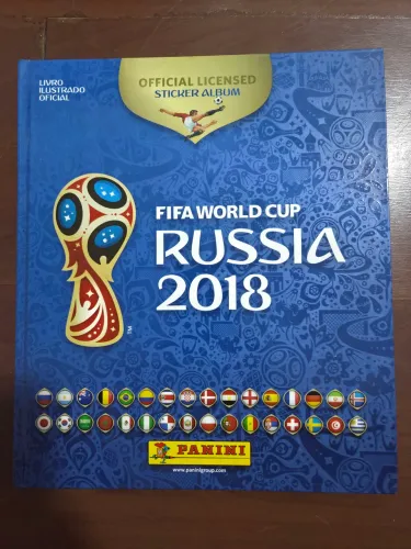 Álbuns Copa do Mundo 2014 E 2018 Completos Panini Impecáveis