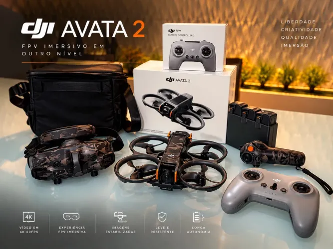 Avata 2 + DJI FPV CONTROLLER 3 ? EXCELENTE ESTADO