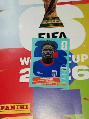 Figurinha da copa 2026 João Paulo Cabo Verde