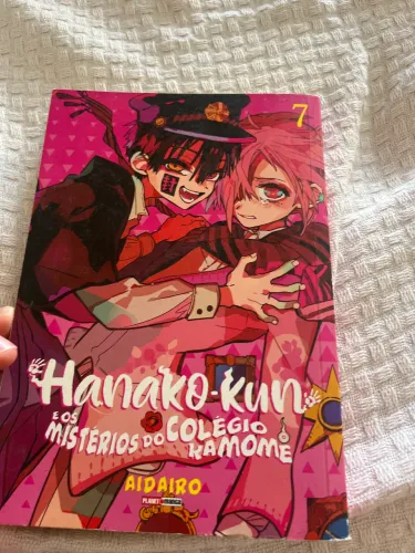 Manga Hanako junto e os mistérios do colégio Kamome volume 7