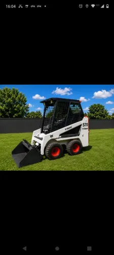 Mini carregadeira S70 ano 2018Bob cat