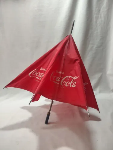 Memorabilia Coca Cola ( Mini Guarda Chuva ) Leia a Descrição 