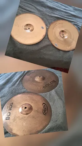 Vendo chimbal Orion Solo usado 14"
