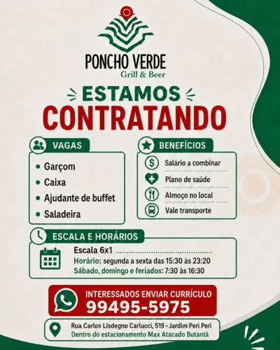 Vagas de emprego