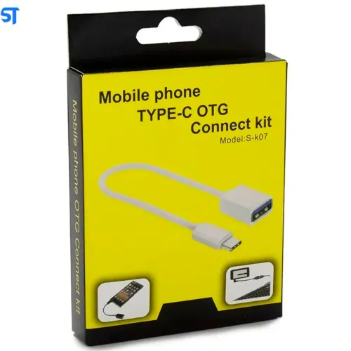 Adaptador OTG USB-C para USB - Conecte Pendrive, Mouse e Teclado ao Celular - Novo Lacrado