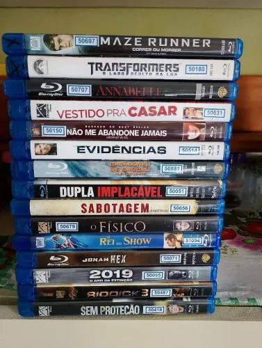 15 filmes em Blu-ray por R$60,00