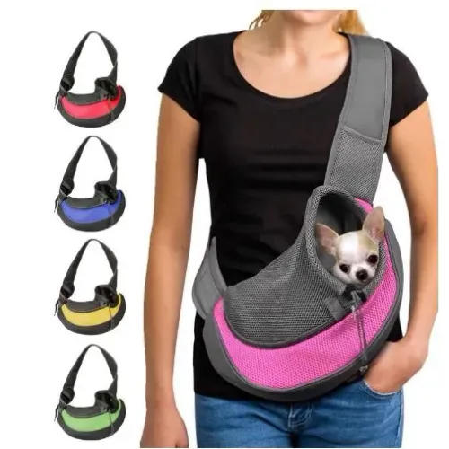 Bolsa transparente de animal