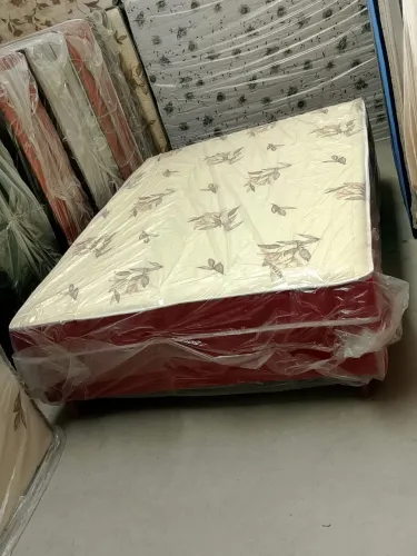 Cama box casal 10cm de espuma 
