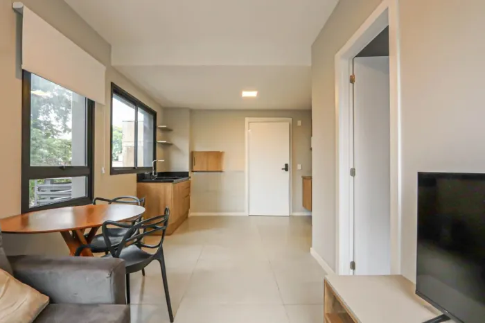 Apartamento para alugar no bairro Boa Vista com 55m² e 1 dormitório/quartos disponíveis.