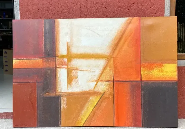 Quadro Tela Original Óleo