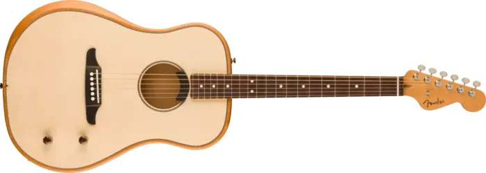 FENDER VIOLAO HIGHWAY PARLOR NAT RW W/B