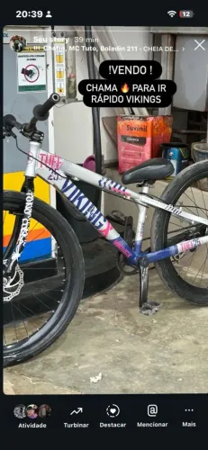 Vendo bicicleta vik top