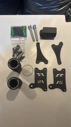 Suporte para Slider - Yamaha YZF R15 + Protetor do Reservatório