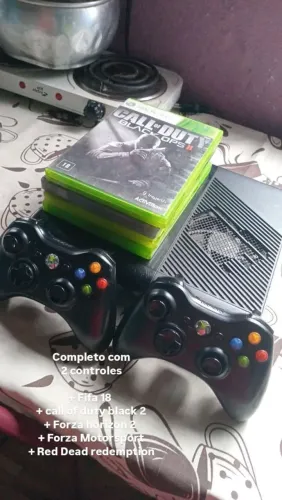 ? Aproveite! Xbox 360 com jogos e controles por um preço que cabe no bolso.