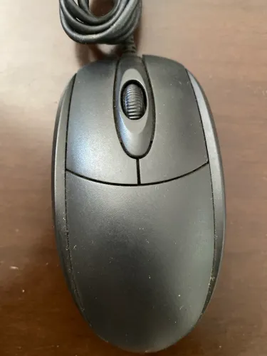 Mouse ótico preto Positivo 