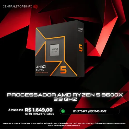 PROCESSADOR RYZEN 5 9600X AM5